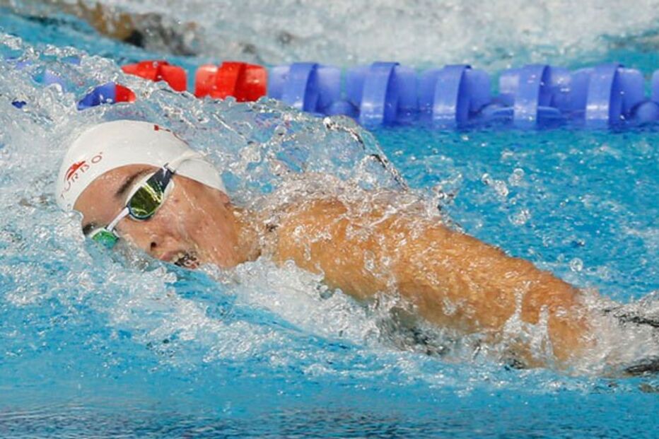 Tamila Holub, Natação, Desporto, Jogos Olímpicos 