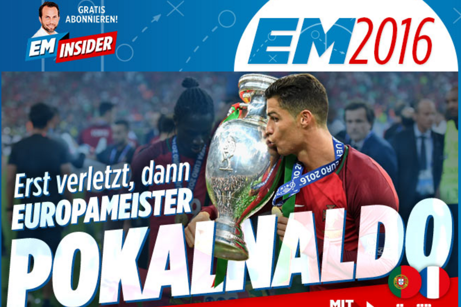 Euro 2016, Futebol, França, Portugal