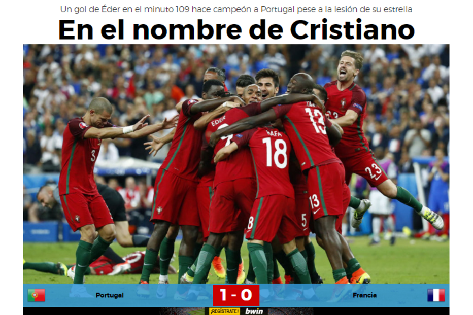 Euro 2016, Futebol, França, Portugal
