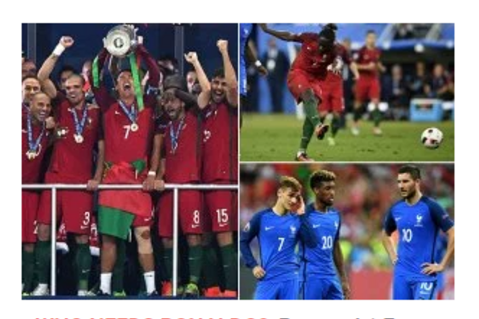 Euro 2016, Futebol, França, Portugal