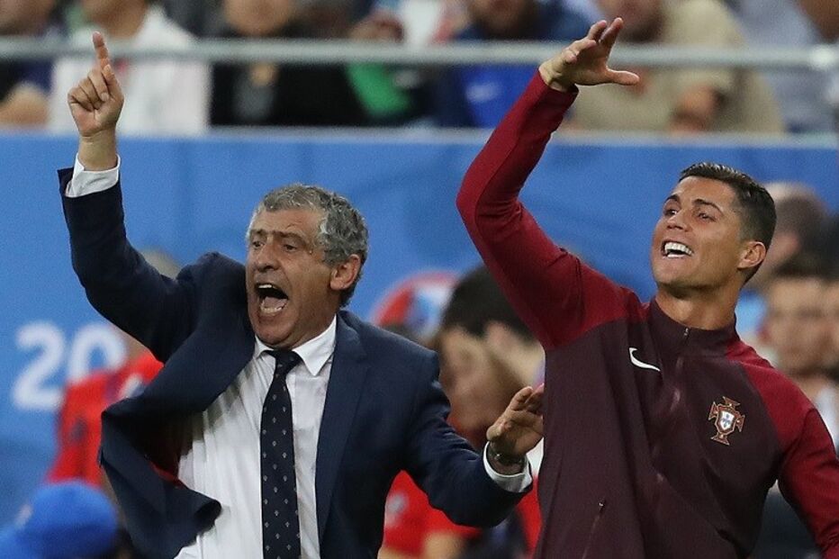 Fernando Santos, Cristiano Ronaldo