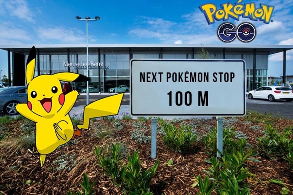 Mercedes, pokémons, fabrica, concessionários