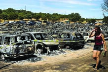 incêndio, andanças