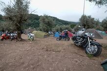 motas, motards, concentração, góis