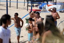 bar, praia, unik lounge, incêndio, costa da caparica, caparica, fogo