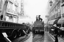 incêndio, Chiado, Lisboa