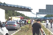 Inglaterra, kent, colapso, ponte, ferido, acidentes e desastres