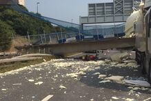 Inglaterra, kent, colapso, ponte, ferido, acidentes e desastres