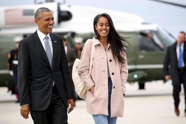 Malia, Obama