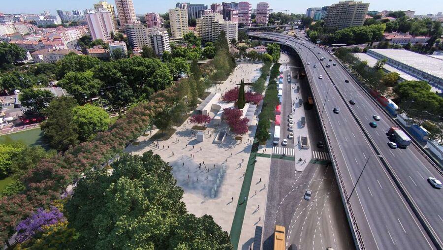 Praça de Sete Rios irá para obras no próximo mês
