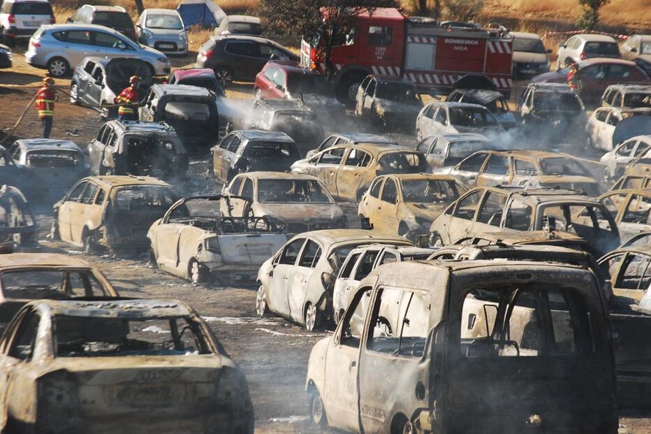 incêndio, andanças