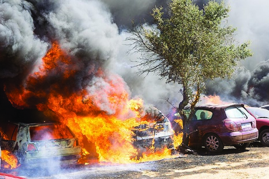Andanças, festival, incêndio