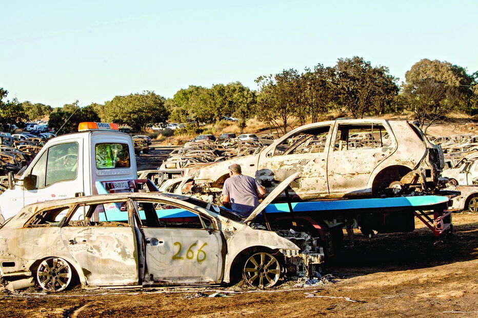 incêndio, andanças