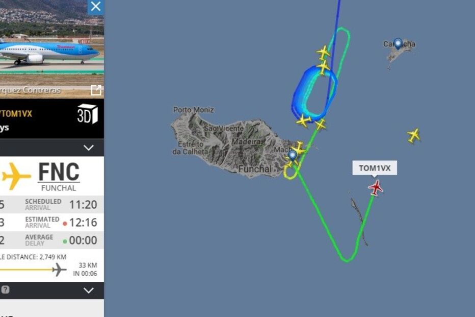 Aeroporto Cristiano Ronaldo, Funchal, acidentes e desastres, desastres meteorológicos