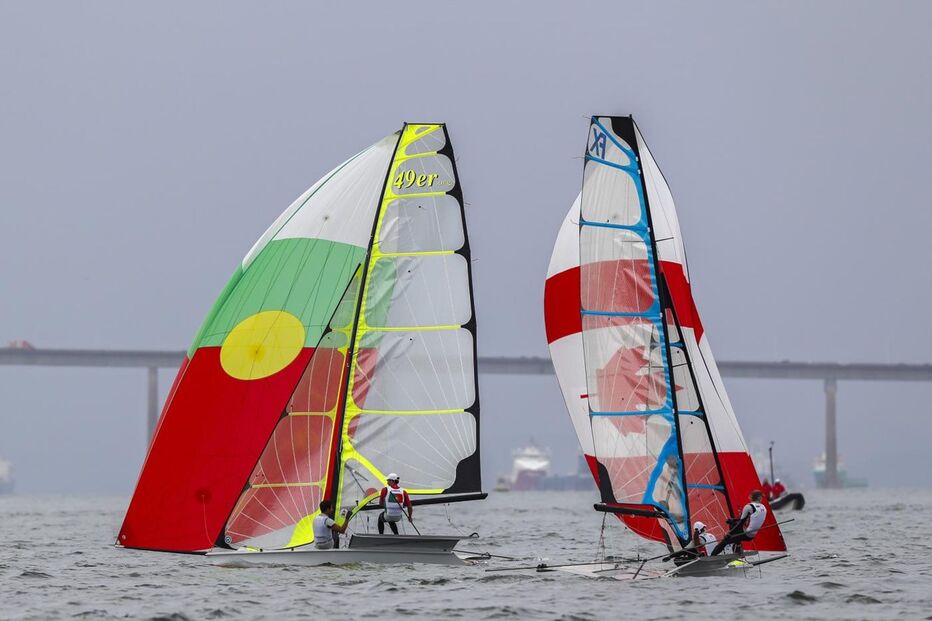 Jorge Lima, josé costa, vela, jogos olímpicos, vela, 49er