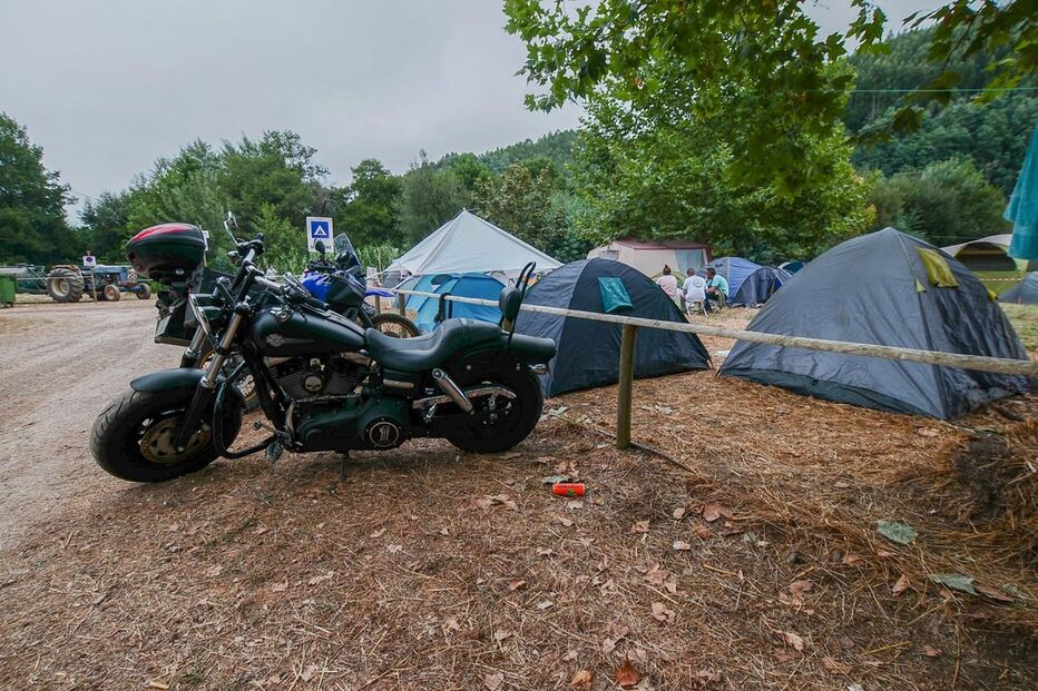 motas, motards, concentração, góis