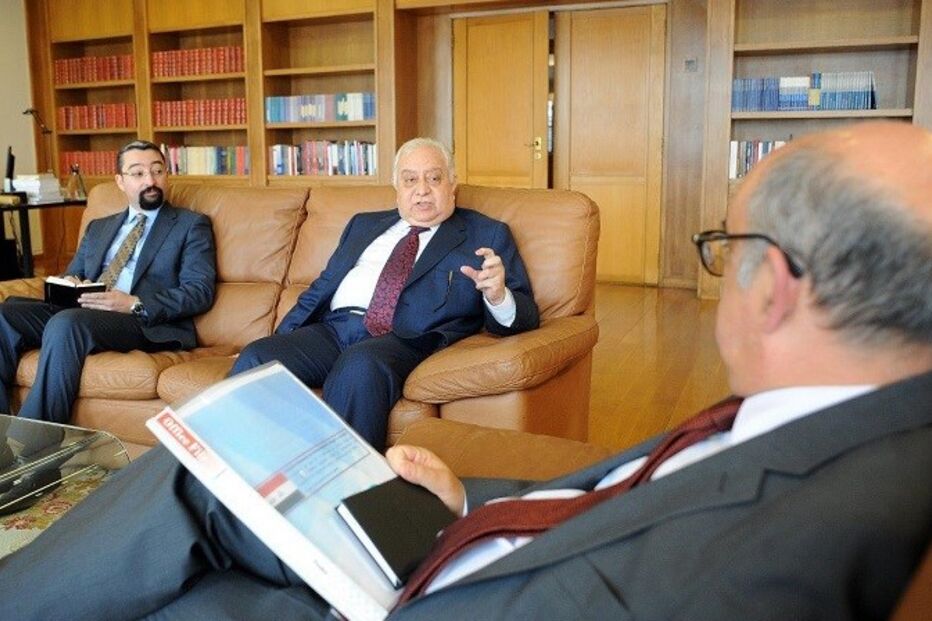 Saad Mohammed M.Ali, António Almeida Lima, embaixador, Iraque, reunião, Ministério dos Negócios Estrangeiros, política, diplomacia