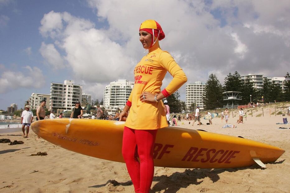 burkini, mulheres, praia, França