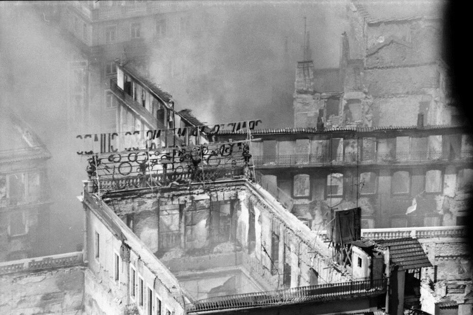incêndio, Chiado, Lisboa