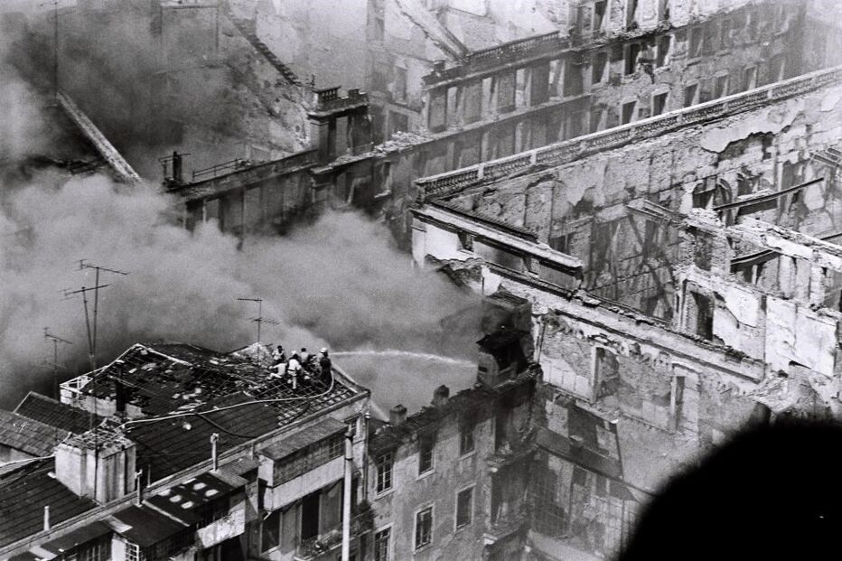 incêndio, Chiado, Lisboa