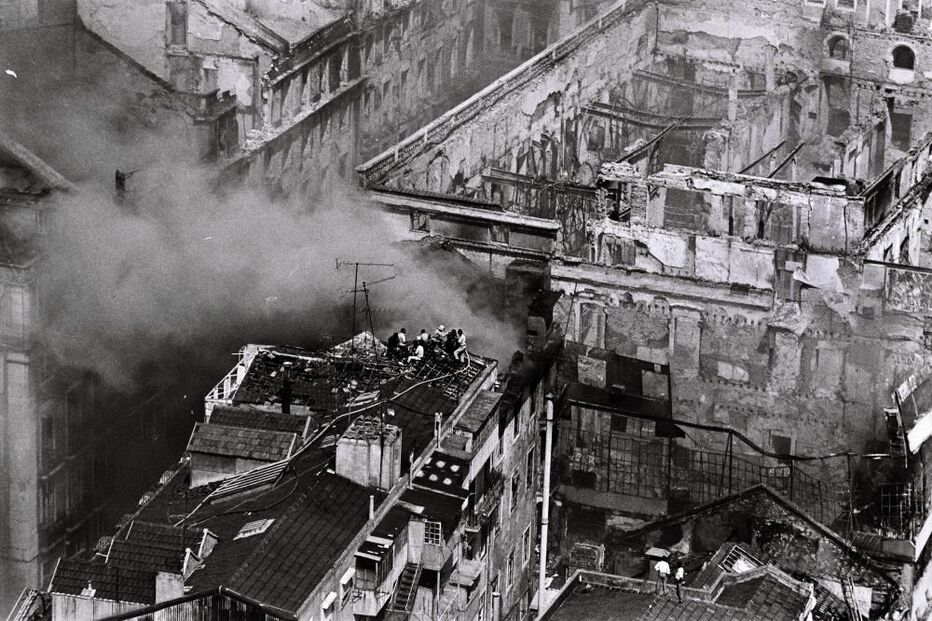 incêndio, Chiado, Lisboa