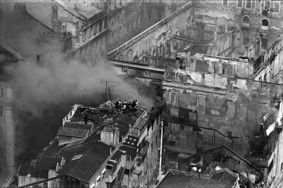 incêndio, Chiado, Lisboa