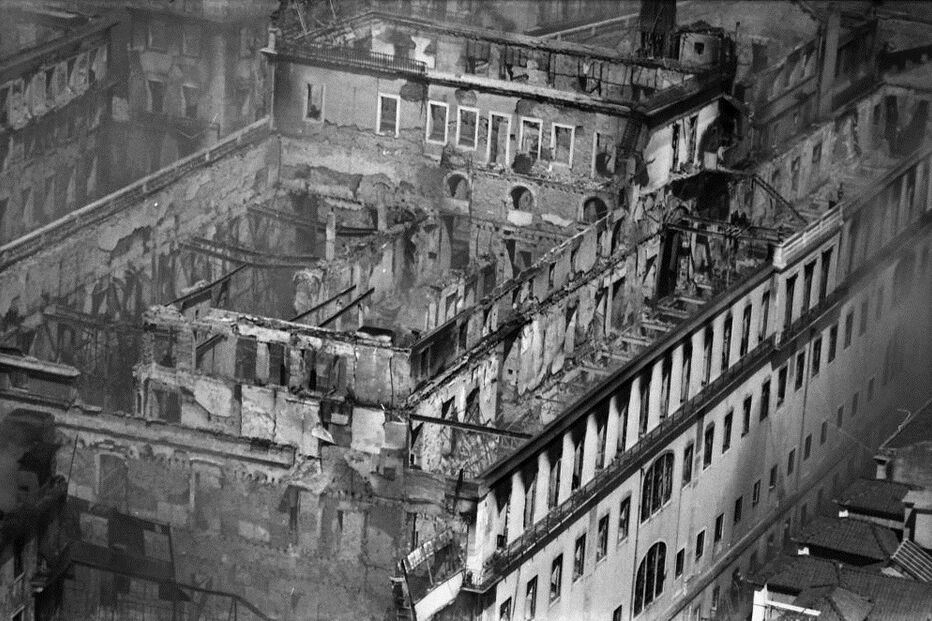 incêndio, Chiado, Lisboa