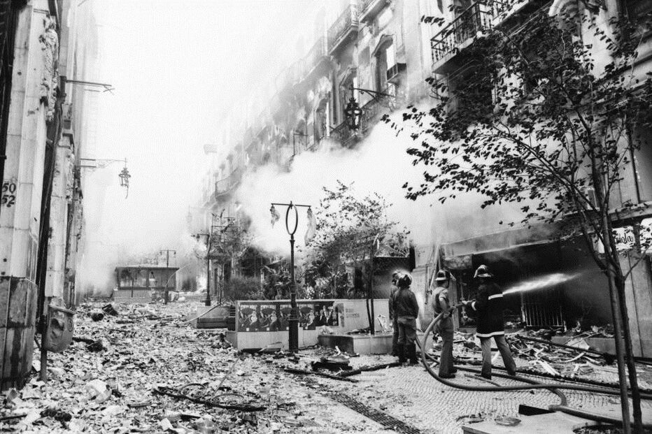 incêndio, Chiado, Lisboa