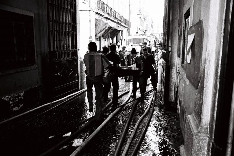 incêndio, Chiado, Lisboa