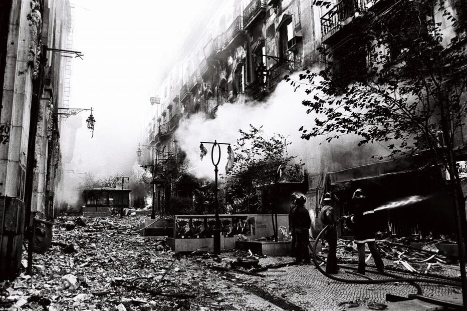 incêndio, Chiado, Lisboa