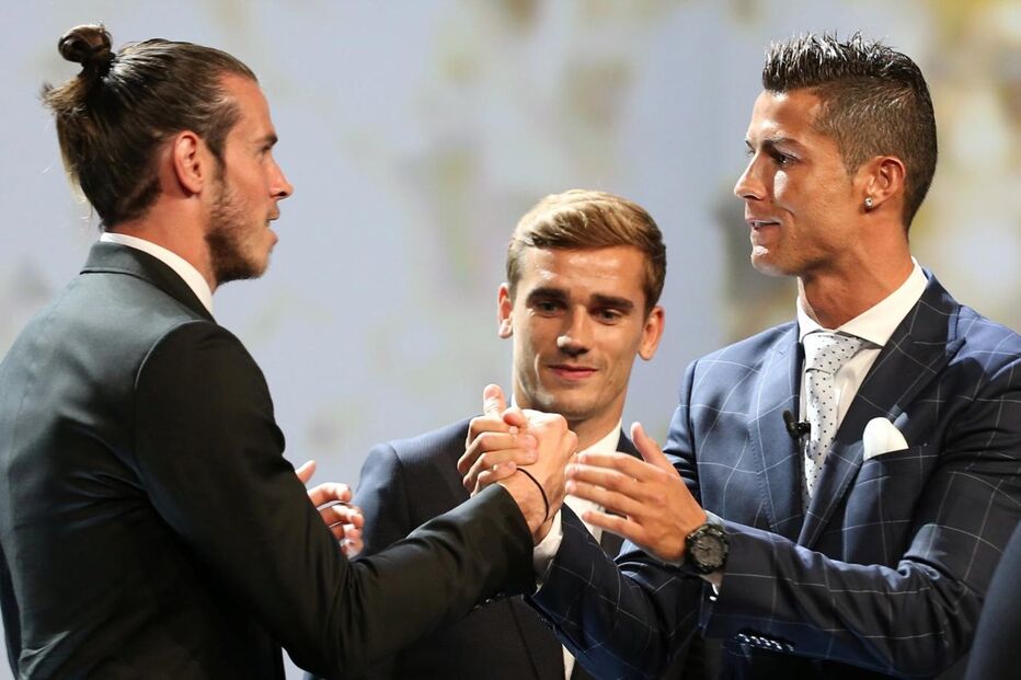 cristiano ronaldo, bale, griezmann