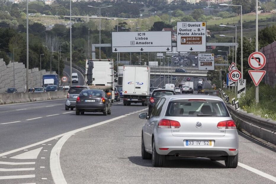 IC 19, obras, trânsito, corte, Lisboa, Amadora, construção e obras públicas, transportes