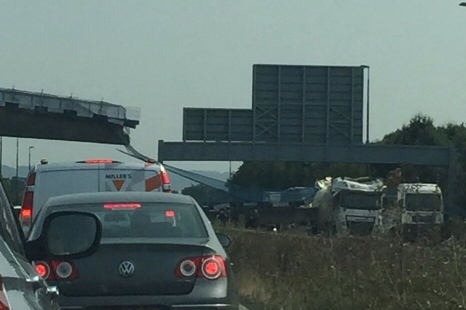 Inglaterra, kent, colapso, ponte, ferido, acidentes e desastres