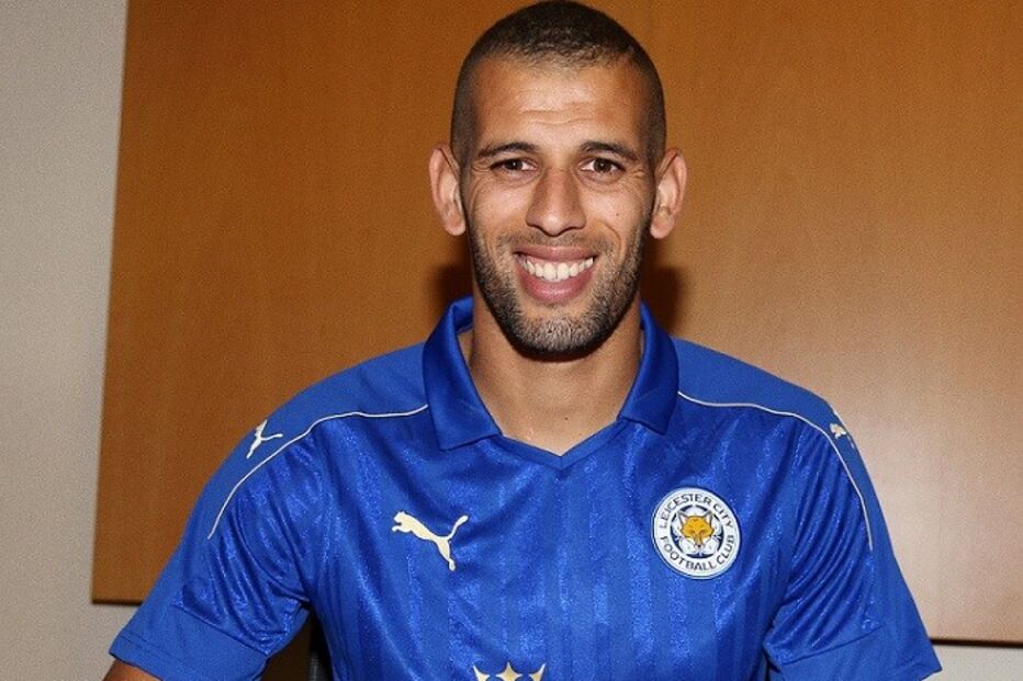 Slimani, Sporting, desporto, futebol, Leicester