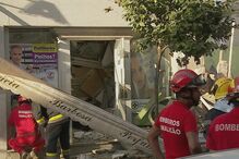 derrocada, feridos, farmácia, escombros, vítimas