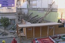 derrocada, feridos, farmácia, escombros, vítimas