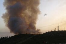 Serra de Monchique, Monchique, Caldas de Monchique, Fóia, Porto de Lagos, acidentes e desastres, incêndios