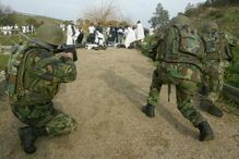 militares, comandos, exercícios