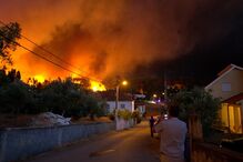 Colmeias, Leiria, incêndio, Caranguejeira, acidentes e desastres, incêndios