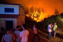 Colmeias, Leiria, incêndio, Caranguejeira, acidentes e desastres, incêndios