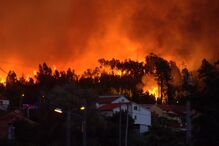 Colmeias, Leiria, incêndio, Caranguejeira, acidentes e desastres, incêndios