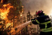 Colmeias, Leiria, incêndio, Caranguejeira, acidentes e desastres, incêndios