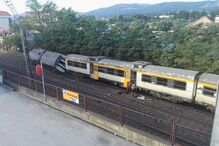 O Porriño, Pontevedra, Galiza, Espanha, Vigo, Porto, descarrilamento, comboio, acidente