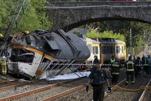 O Porriño, Pontevedra, Galiza, Espanha, Vigo, Porto, descarrilamento, comboio, acidente	