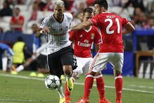 Benfica, Liga dos Campeões, Talisca, Gonçalo Guedes, Rui Vitória, Salvio, André Horta, Marcelo, Ederson, Aboubakar, Quaresma, futebol