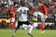 Benfica, Liga dos Campeões, Talisca, Gonçalo Guedes, Rui Vitória, Salvio, André Horta, Marcelo, Ederson, Aboubakar, Quaresma, futebol