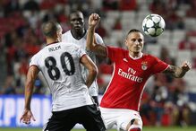 Benfica, Liga dos Campeões, Talisca, Gonçalo Guedes, Rui Vitória, Salvio, André Horta, Marcelo, Ederson, Aboubakar, Quaresma, futebol