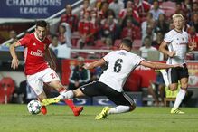 Benfica, Liga dos Campeões, Talisca, Gonçalo Guedes, Rui Vitória, Salvio, André Horta, Marcelo, Ederson, Aboubakar, Quaresma, futebol