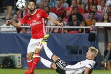 Benfica, Liga dos Campeões, Talisca, Gonçalo Guedes, Rui Vitória, Salvio, André Horta, Marcelo, Ederson, Aboubakar, Quaresma, futebol