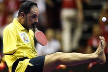 Jogador, Ténis de Mesa, Braços, Jogos Paralímpicos, Ibrahim Hamato, Incapacidade